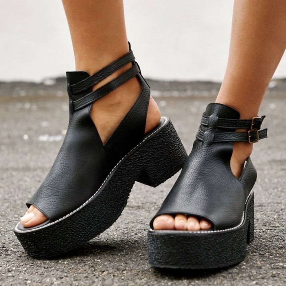 Free People Hallie Platform Sandals